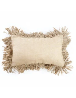 Housse De Coussin En Jute Naturelle - 30x50
