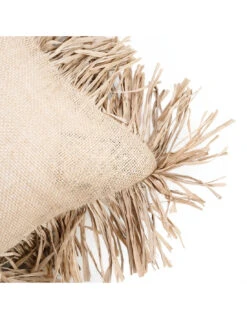 Housse De Coussin En Jute Naturelle - 30x50 -Magasin De Meubles De Qualité housse de coussin en jute naturelle 30x50 3