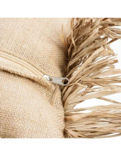 Housse De Coussin En Jute Naturelle - 30x50 -Magasin De Meubles De Qualité housse de coussin en jute naturelle 30x50 4