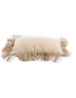 Housse De Coussin En Jute Naturelle - 30x50 -Magasin De Meubles De Qualité housse de coussin en jute naturelle 30x50 5