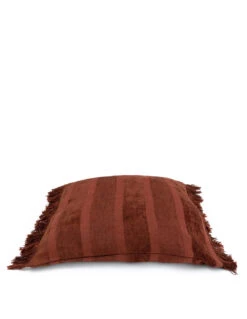 Housse De Coussin Oh My Gee - Velours Bordeaux - 60x60 -Magasin De Meubles De Qualité housse de coussin oh my gee velours bordeaux 60x60 3