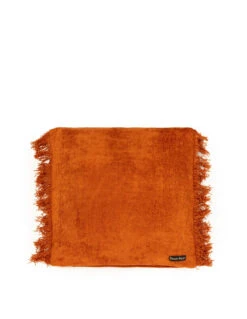Housse De Coussin Oh My Gee - Velours Rouille - 40x40