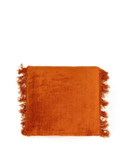 Housse De Coussin Oh My Gee - Velours Rouille - 40x40 -Magasin De Meubles De Qualité housse de coussin oh my gee velours rouille 40x40 6