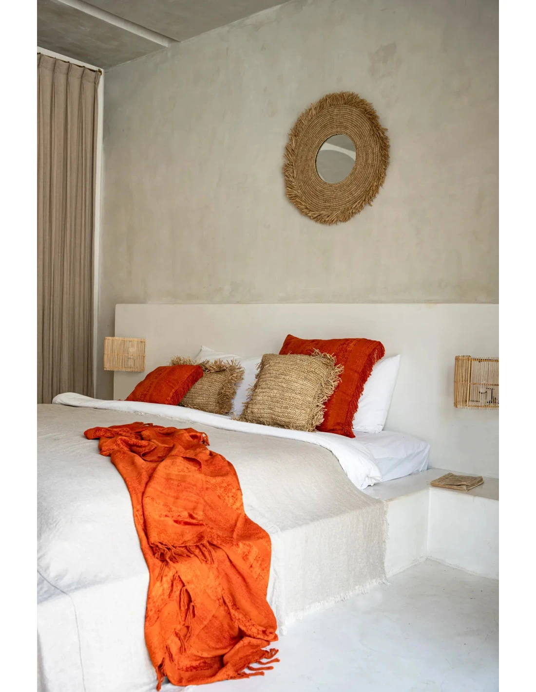 Housse De Coussin Oh My Gee - Velours Rouille - 60x60 3 Housse De Coussin Oh My Gee - Velours Rouille - 60x60 – Image 3