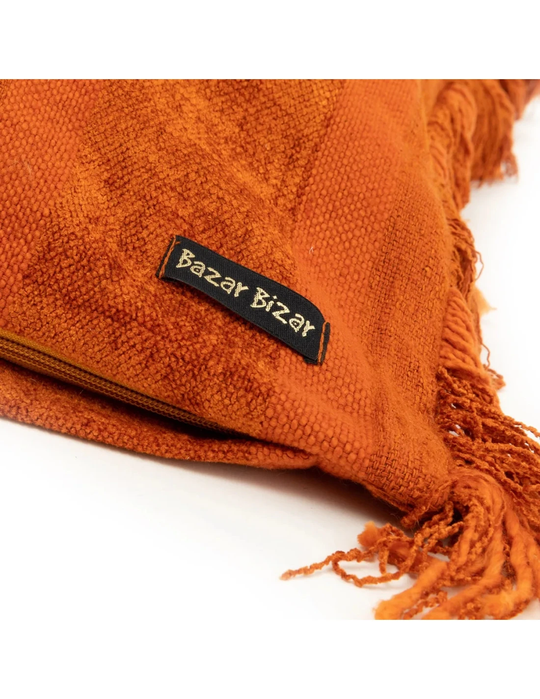 Housse De Coussin Oh My Gee - Velours Rouille - 60x60 4 Housse De Coussin Oh My Gee - Velours Rouille - 60x60 – Image 4