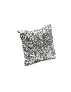 Housse De Coussin Pailletée - Argent - 40x40 5 Housse De Coussin Pailletée - Argent - 40x40 -Magasin De Meubles De Qualité housse de coussin pailletee argent 40x40 3