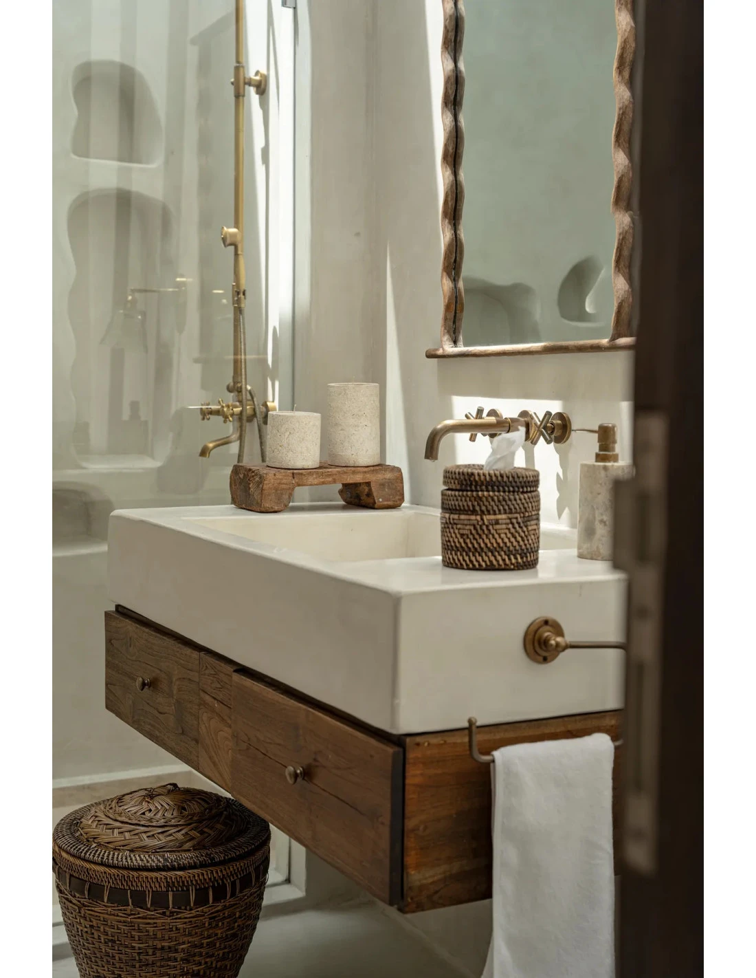 La Boîte à Mouchoirs Colonial - Brun Naturel 4 La Boîte à Mouchoirs Colonial - Brun Naturel – Image 4