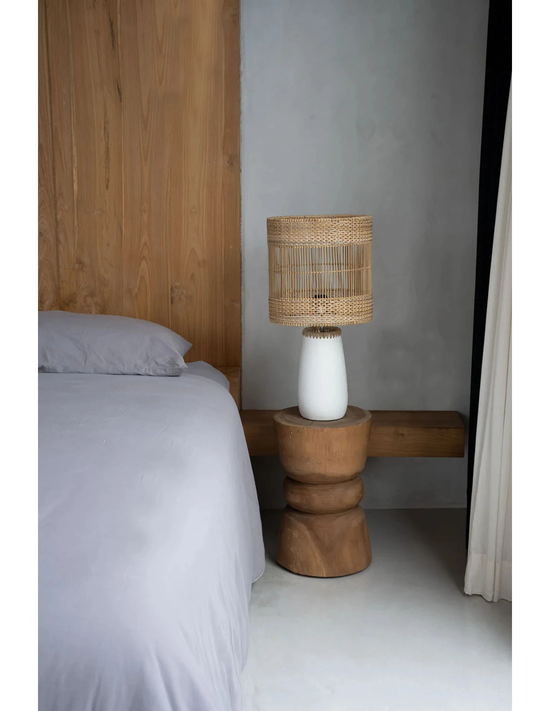 La Lampe De Table Kiska - Blanc Naturel 2 La Lampe De Table Kiska - Blanc Naturel – Image 2