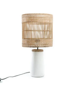 La Lampe De Table Kiska - Blanc Naturel