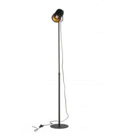 Lampadaire Bente Métal Noir