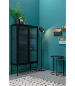 Lampadaire Bente Métal Noir -Magasin De Meubles De Qualité lampadaire bente metal noir 6