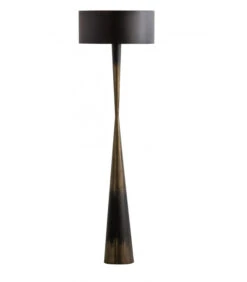 Lampadaire Blackout Too Métal Noir/brass