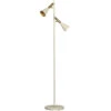 Lampadaire Body Métal Sable/or