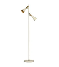 Lampadaire Body Métal Sable/or