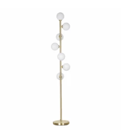 Lampadaire Edmond 180cm Doré