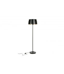 Lampadaire Pien Noir 145 Cm Avec Abat-Jour Noir/Laiton -Magasin De Meubles De Qualité lampadaire pien noir avec abat jour noirlaiton 5
