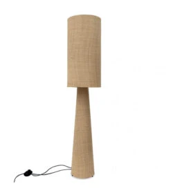 Lampadaire Saturne Raphia