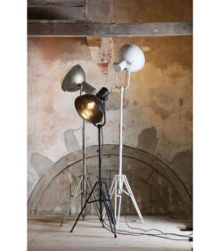 Lampadaire Spotlight 167cm Métal Blanc -Magasin De Meubles De Qualité lampadaire spotlight 167cm metal blanc 2