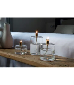 Lampe à Huile Cylindre Laitonnée 10cm L -Magasin De Meubles De Qualité lampe a huile cylindre laitonnee 10cm l 2