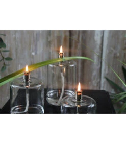 Lampe à Huile Cylindre Laitonnée 5cm S -Magasin De Meubles De Qualité lampe a huile cylindre laitonnee 5cm s 4