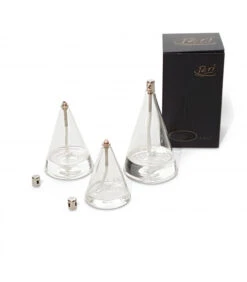 Lampe à Huile Icone Chromé 15cm M -Magasin De Meubles De Qualité lampe a huile icone chrome 15cm m 3