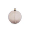 Lampe à Huile Ronde Champagne Chromée 13cm L