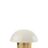 Lampe Champignon En Fer Blanc/Or Petit