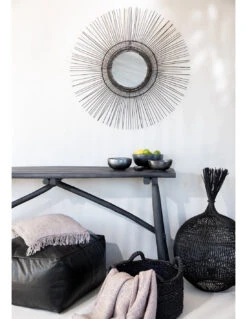 Lampe De Sol Et Suspension Wonton - Noir -Magasin De Meubles De Qualité lampe de sol et suspension wonton noir 4