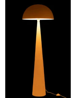 Lampe De Table Champignon En Métal Blanc Mat Grande -Magasin De Meubles De Qualité lampe de table champignon en metal blanc mat grande 2