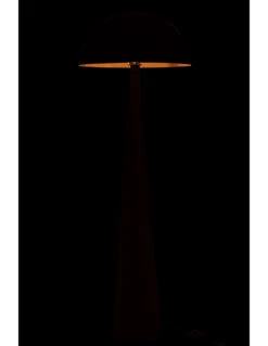 Lampe De Table Champignon En Métal Noir Mat -Magasin De Meubles De Qualité lampe de table champignon en metal noir mat 2