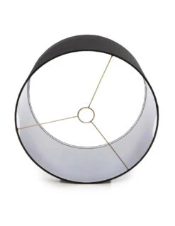 Lampe De Table En Bois De Teck - Naturel Noir -Magasin De Meubles De Qualité lampe de table en bois de teck naturel noir 4