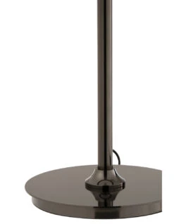 Lampe De Table En Verre/métal/argent -Magasin De Meubles De Qualité lampe de table en verremetalargent 3