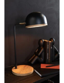 Lampe De Table Evy En Fer/bois Noir/naturel -Magasin De Meubles De Qualité lampe de table evy en ferbois noirnaturel 6