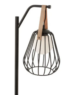 Lampe De Table Ignes En Acier/marbre Noir -Magasin De Meubles De Qualité lampe de table ignes en aciermarbre noir 3