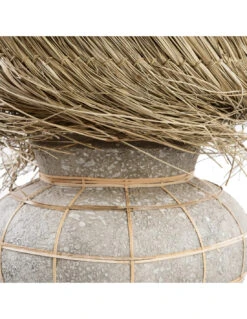 Lampe De Table Lipsi - Gris Béton Naturel -Magasin De Meubles De Qualité lampe de table lipsi gris beton naturel 2