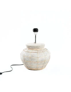 Lampe De Table Lipsi - Gris Béton Naturel -Magasin De Meubles De Qualité lampe de table lipsi gris beton naturel 3