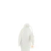 Lampe De Table Pingouin En Résine Blanche Petite