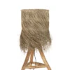 Lampe De Table Rafi En Herbe/bois De Teck Naturel