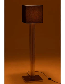 Lampe Moderne En Métal/Textile Doré -Magasin De Meubles De Qualité lampe moderne en metaltextile dore 2