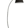 Lampe Sur Pied En Métal Noir En Arc