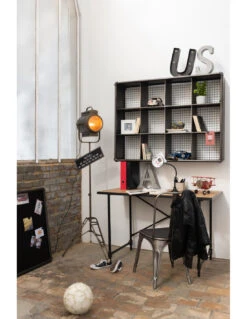 Lampe Sur Pied En Métal/verre Noir 9 Lampe Sur Pied En Métal/verre Noir -Magasin De Meubles De Qualité lampe sur pied en metalverre noir 4