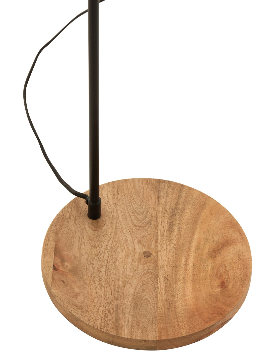 Lampe Sur Pied Evy En Fer/bois Noir/naturel 4 Lampe Sur Pied Evy En Fer/bois Noir/naturel – Image 4