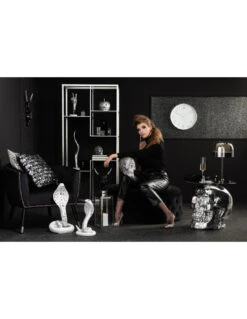 Lanterne Carrée En Métal/Verre Argenté 9 Lanterne Carrée En Métal/Verre Argenté -Magasin De Meubles De Qualité lanterne carree en metalverre argente 3