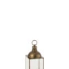 Lanterne Hagrid En Verre/fer Bronze S