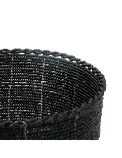 Le Bol à Bonbons Perlés - Noir - M -Magasin De Meubles De Qualité le bol a bonbons perles noir m 3