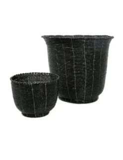 Le Bol à Bonbons Perlés - Noir - M -Magasin De Meubles De Qualité le bol a bonbons perles noir m 5