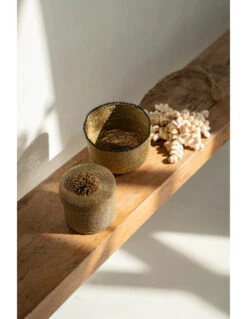 Le Bol à Bonbons Perlés - Or - M -Magasin De Meubles De Qualité le bol a bonbons perles or m 4