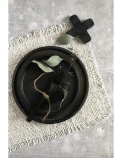 Le Dessous De Plat En Marbre - Noir -Magasin De Meubles De Qualité le dessous de plat en marbre noir 4