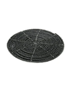 Le Dessous De Verre Perlé - Noir