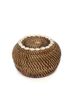 Le Panier Colonial Peek-a-Boo - Naturel Marron - S